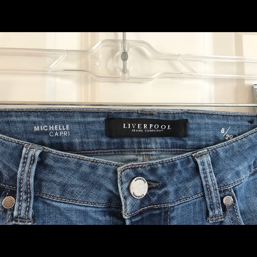 Liverpool cropped jeans